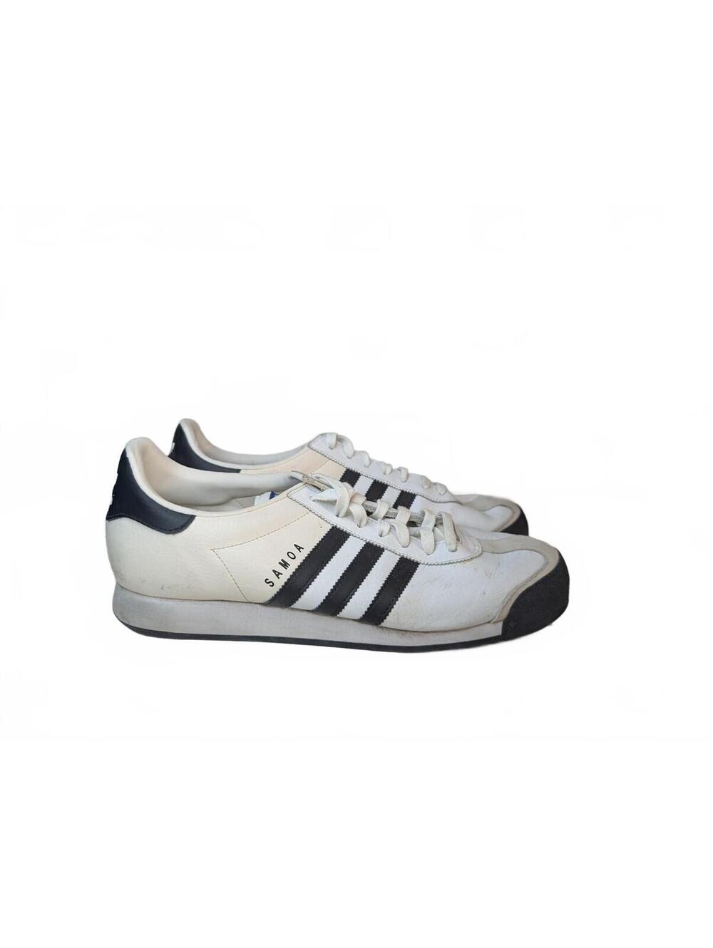 Adidas‎ Samoa Retro White and Black Sneakers Size 13
